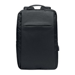Sac à dos ordinateur 300D RPET SEOULCouleur:Noir
