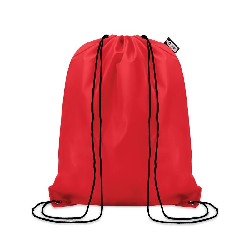 Sac cordelette en PET 190gr SHOOPPETCouleur:Rouge