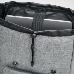 Sac à dos en polyester 600D RIGACouleur:Gris