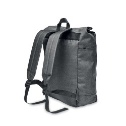 Sac à dos 600D RPET 2 tons UDINECouleur:Noir