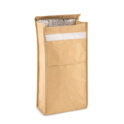 Sac à lunch en papier 3L. PAPERLUNCHCouleur:Beige
