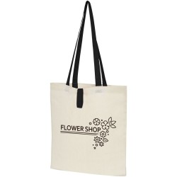 Sac shopping Nevada pliable en coton de 100 g/m² 7LCouleur:Naturel