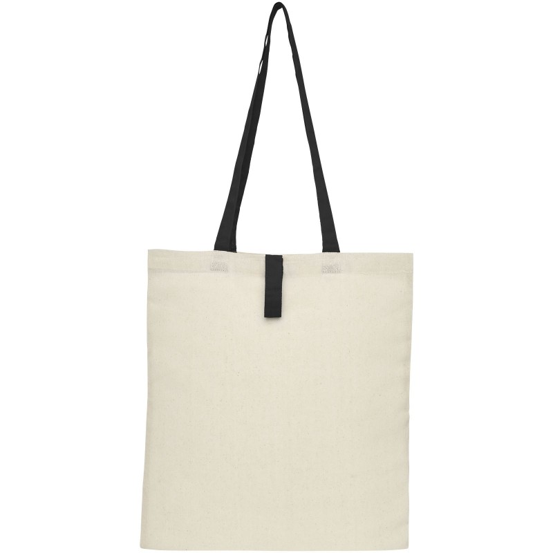 Sac shopping Nevada pliable en coton de 100 g/m² 7LCouleur:Naturel