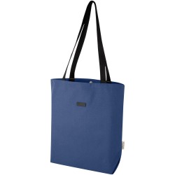 Sac shopping Joey de 14 L  en toile recyclée GRSCouleur:Marine