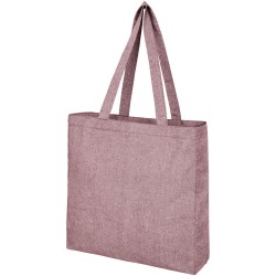 Sac shopping Pheebs recyclé avec soufflet 210 gr/m² 13LCouleur:Marron chiné
