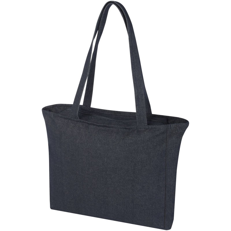 Sac shopping Weekender recyclé 500 g/m² Aware™Couleur:Jean