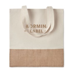 Sac à provisions avec juteCouleur:Beige