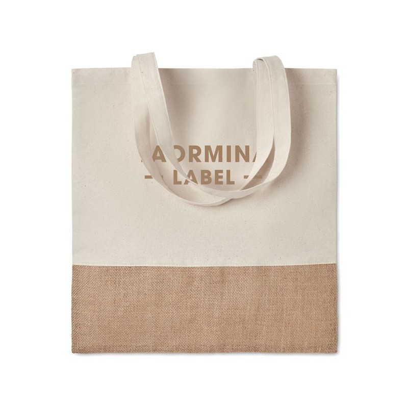 Sac à provisions avec juteCouleur:Beige
