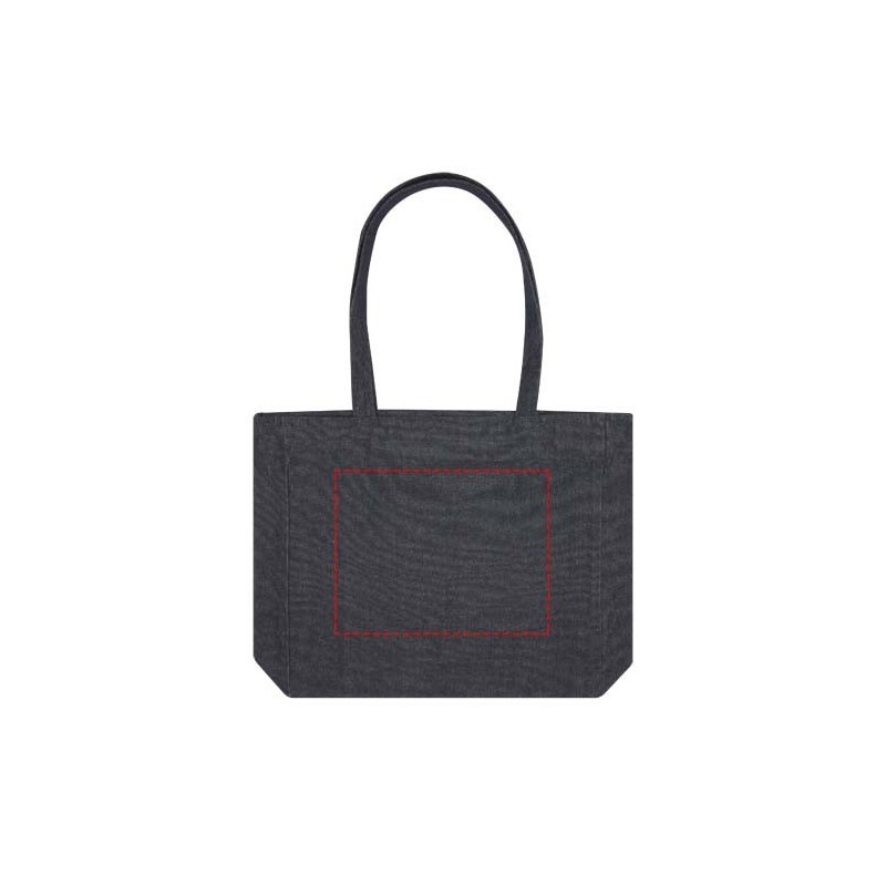 Sac shopping Weekender recyclé 500 g/m² Aware™Couleur:Jean