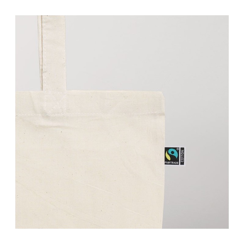 Sac shopping en coton FairtradeCouleur:Beige