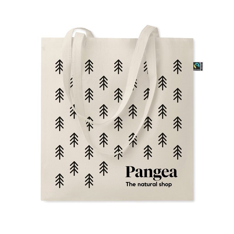Sac shopping en coton FairtradeCouleur:Beige