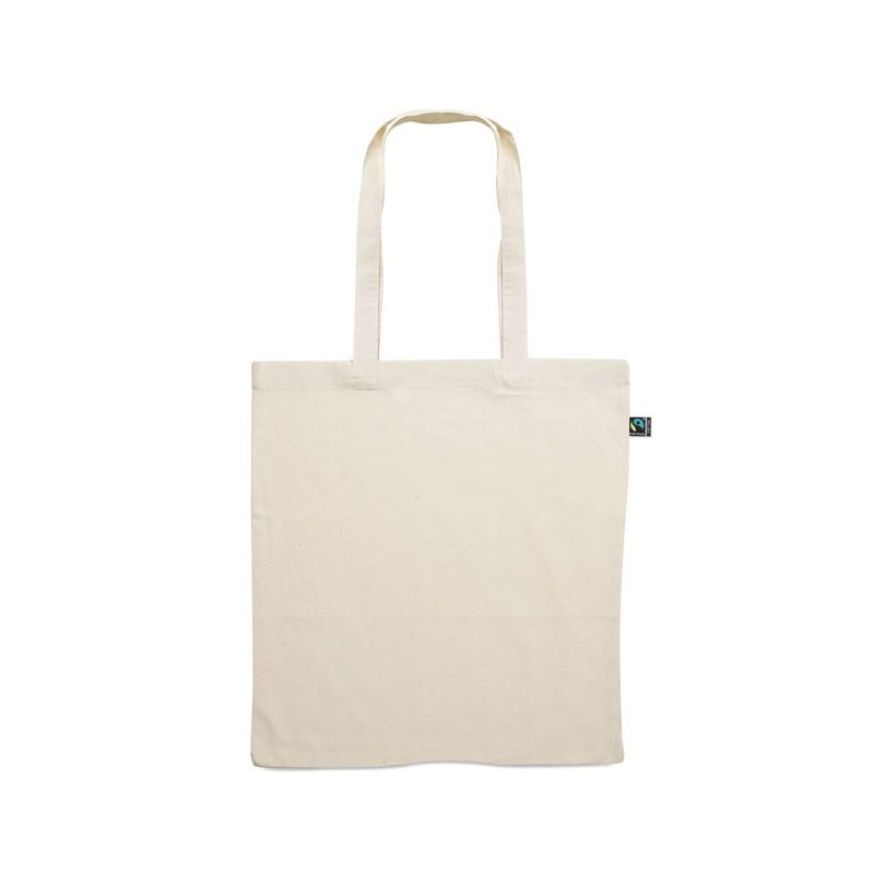 Sac shopping en coton FairtradeCouleur:Beige