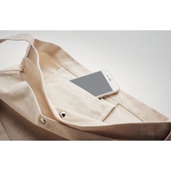 Sac shopping en toile 270 gr/mCouleur:Beige