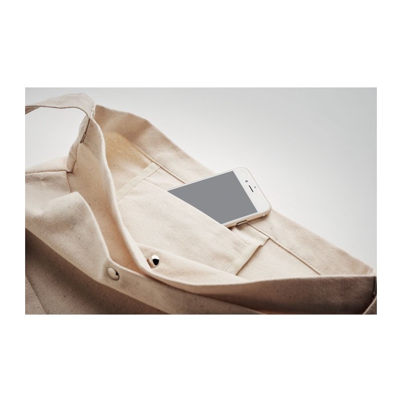 Sac shopping en toile 270 gr/mCouleur:Beige
