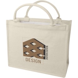 Sac shopping Page recyclé 500 g/m² pour livre Aware™Couleur:Oatmeal