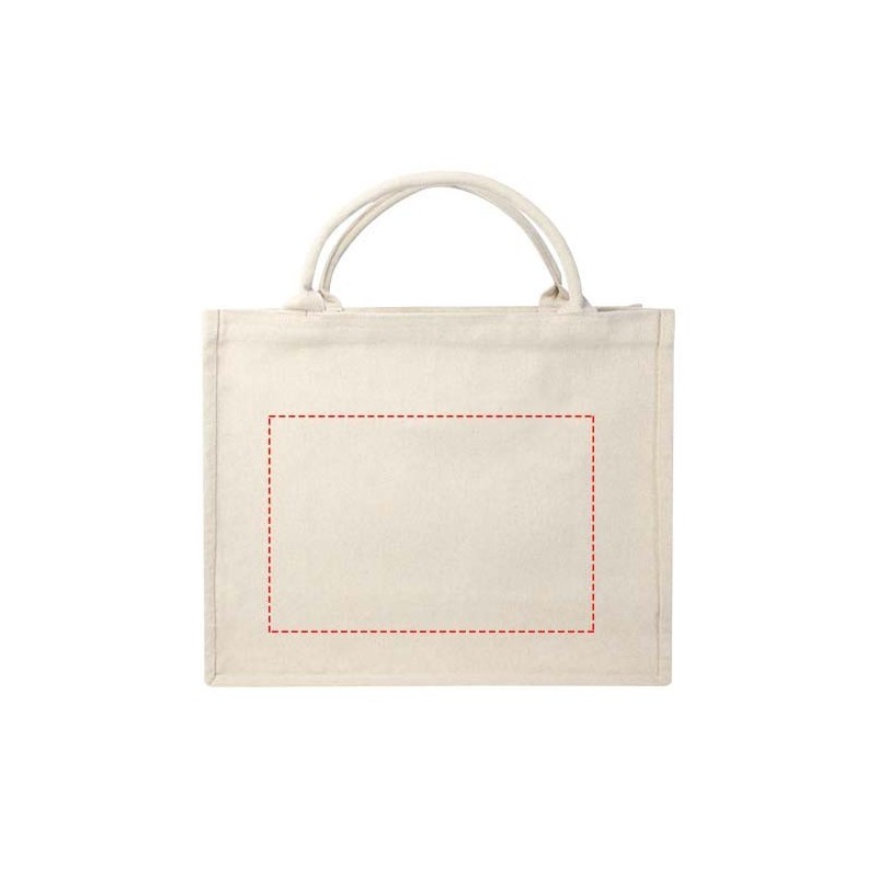 Sac shopping Page recyclé 500 g/m² pour livre Aware™Couleur:Oatmeal