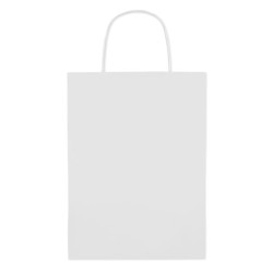 Sac cadeau (moyen) 150 gr/m² Couleur:Blanc