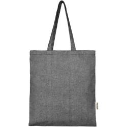 Sac shopping recyclé Pheebs 150 g/m² Aware™Couleur:Noir chiné