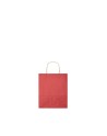 Sac en papier petit format Couleur:Rouge