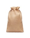Grand sac cadeau en jute Couleur:Beige