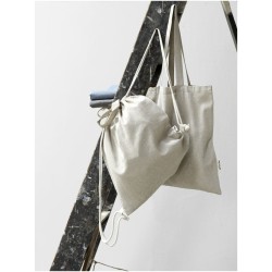 Sac shopping recyclé Pheebs 150 g/m² Aware™Couleur:Noir chiné