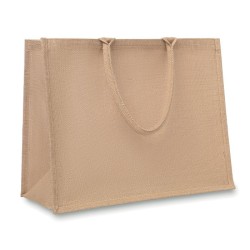 Sac shopping en jute Couleur:Beige