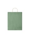 Sac en papier grand format Couleur:Vert
