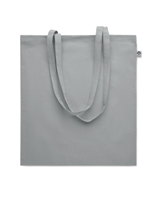 Sac shopping coton organique Couleur:Gris