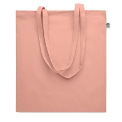 Sac shopping coton organique Couleur:Orange