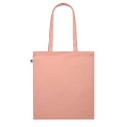 Sac shopping coton organique Couleur:Orange