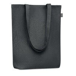 Sac shopping en chanvre Couleur:Noir