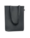 Sac shopping en chanvre Couleur:Noir