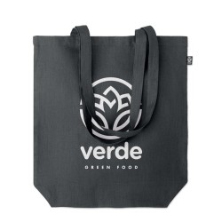 Sac shopping en chanvre Couleur:Noir