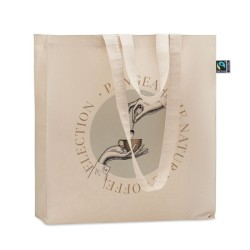 Sac Shopping commerce équitable Couleur:Beige