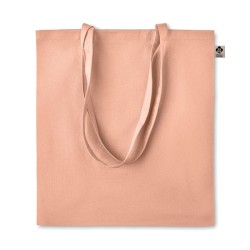 Sac shopping en coton organique Couleur:Orange