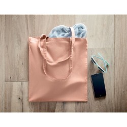 Sac shopping en coton organique Couleur:Orange