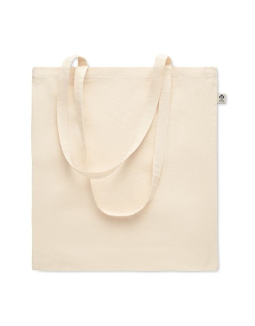 Sac shopping en coton biologiqu Couleur:Beige