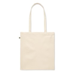 Sac shopping en coton biologiqu Couleur:Beige