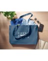Sac  toile recyclée 280 gr/m ² Couleur:Bleu