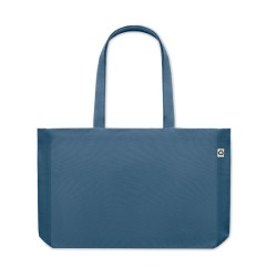 Sac  toile recyclée 280 gr/m ² Couleur:Bleu