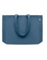 Sac  toile recyclée 280 gr/m ² Couleur:Bleu