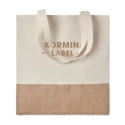 Sac à provisions avec juteCouleur:Beige