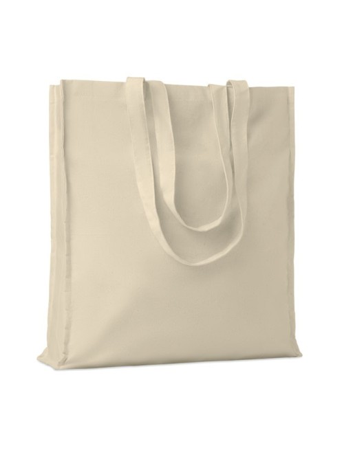 Sac shopping coton 140gr/m² Couleur:Beige