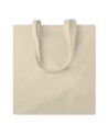 Sac shopping coton 140gr/m² Couleur:Beige