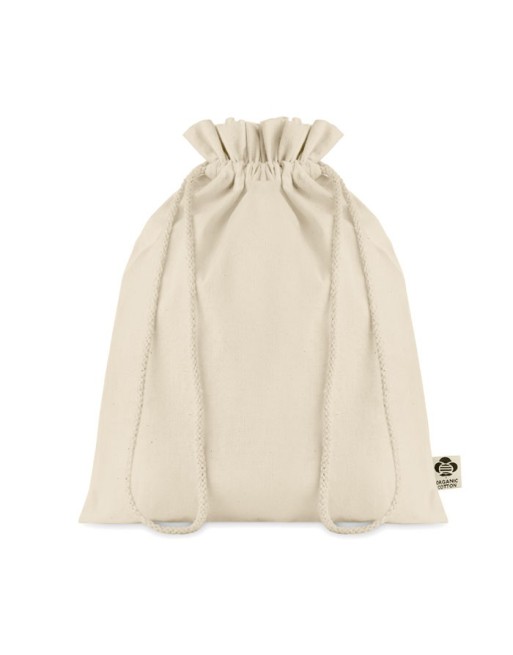 Sac cadeau coton biologique M Couleur:Beige