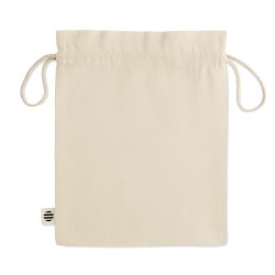 Sac cadeau coton biologique M Couleur:Beige