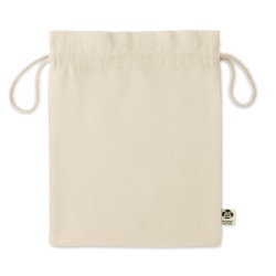 Sac cadeau coton biologique M Couleur:Beige