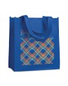 Shopping bag en non tissé Couleur:Bleu royal