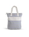 Sac shopping avec fond BIOBEACH Couleur:bleu marine