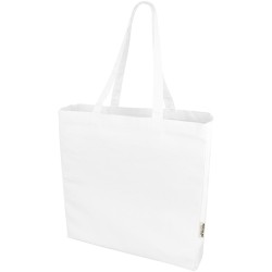 Sac shopping Odessa recyclé de 220 gr/m² Couleur:Blanc